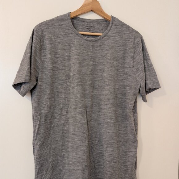 Taylor Stitch Merino Tee in Heather Gray M/40 - Picture 1 of 2
